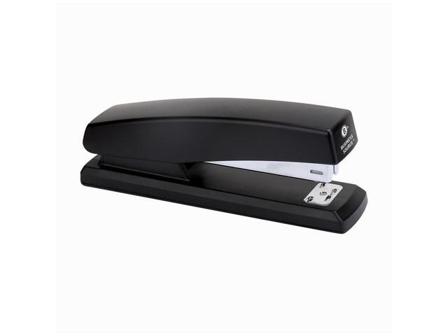Business Source Desktop Stapler 3-1/2' Throat 20 Sht /210 Staples Cap. BK 65648