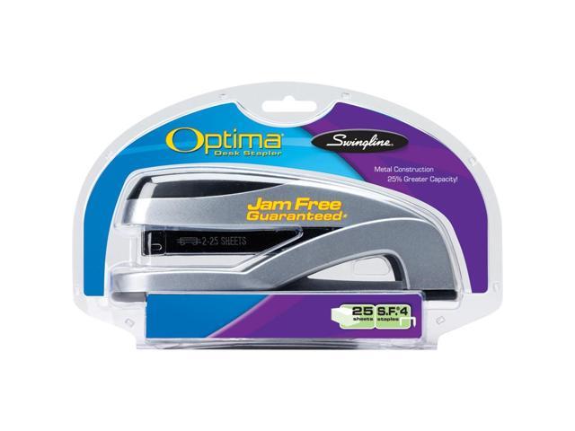 Swingline Desktop Stapler 210 Cap. 35450 Staples 2-25 Sht SLVR 87801