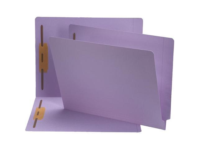 Smead Manufacturing Company SMD25540 Color Fastener Folder- .75in. Exp- Letter- Lavender