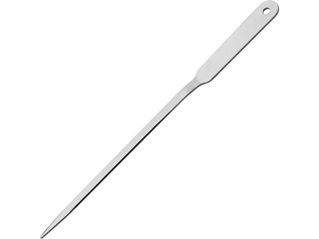 Business Source Letter Opener Nickel Plated 9'L Silver 32376