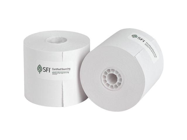 Business Source Paper Roll Single Ply Bond 2-1/4'x126' 100RL/CT WE 31821