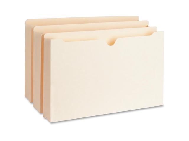 Business Source File Pockets 2' Exp. 400 Cap. Legal 50/BX Manila 65803
