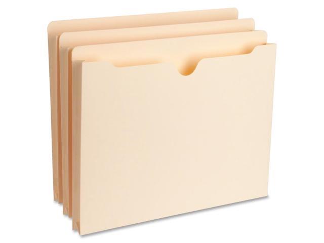 Business Source File Pocket Straight Tab 1' Exp. 200 Cap. Letter 50/BX MLA 65797
