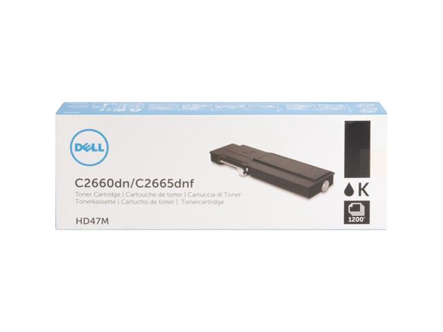 Dell Black Toner Cartridge (OEM# 593-BBBM) (1 200 Yield) HD47M