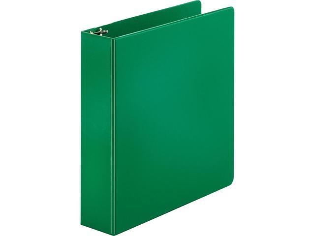 Business Source Round Ring Binder 2' Capacity 11'x8-1/2' Green 28558