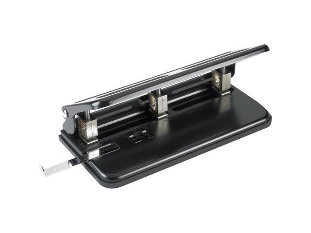 Business Source Heavy-duty Punch 3-Hole 9/32' 30 Sht Capacity Black 65625