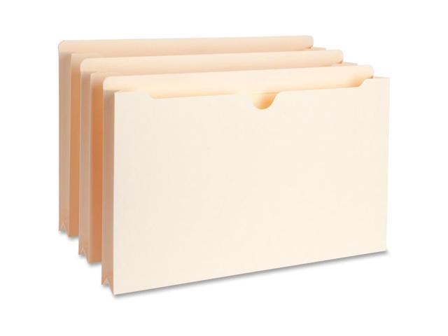 Business Source File Pockets Straight Tab 1-1/2' Exp. 300 Cap. Lgl 50/BX MLA 65802