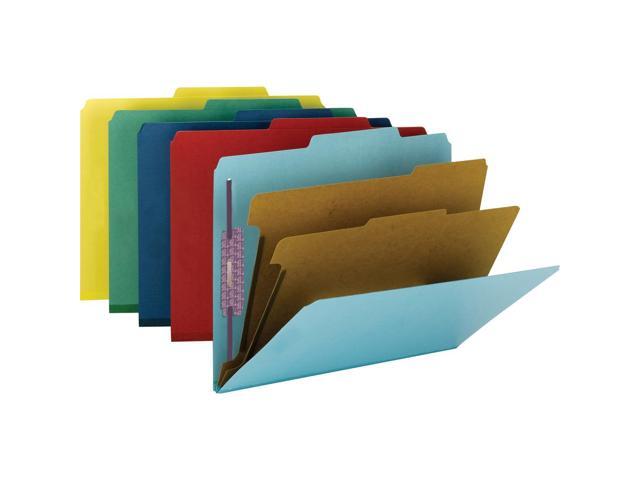 Smead Pressguard Classification File Folder With Safeshield Fastener