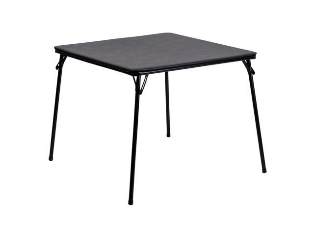 Black Folding Card Table