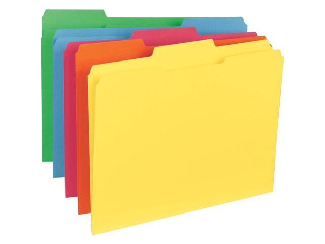 Sparco File Folder Ltr 11PT 1/3' Exp 100/BX AST SP21274