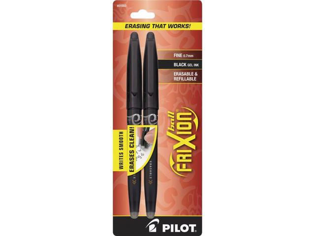 Pilot Rollerball Gel Pen Frix Erasable Fine Black Barrel/Ink 31553