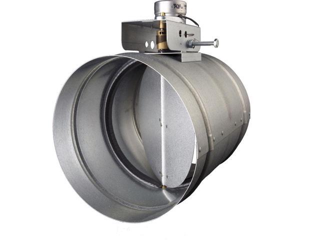 Broan MD10TU 10' Universal Automatic Make-Up Air Damper with Pressure Sensor Kit
