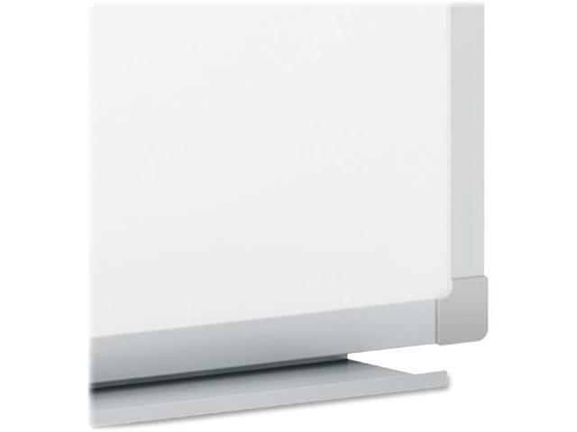 Mead Basic Dry-Erase Board - 96.6' (8.1 ft) Width x 48.6' (4.1 ft) Height - White Melamine Surface - Silver Aluminum Frame - 1 Each