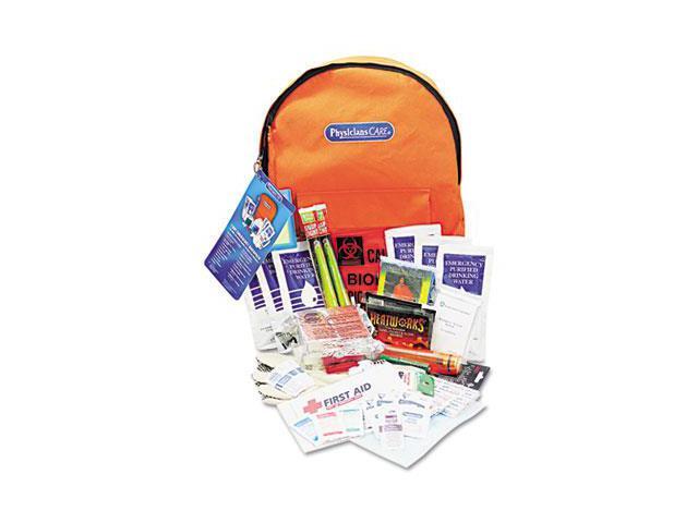 Physicianscare Emergency Preparedness First Aid Backpack 63 Pieces/Kit 90001