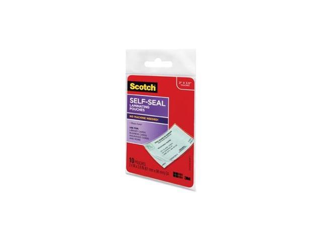 Scotch PROTECTOR SHEET BIZCRD 10PK LS85110G