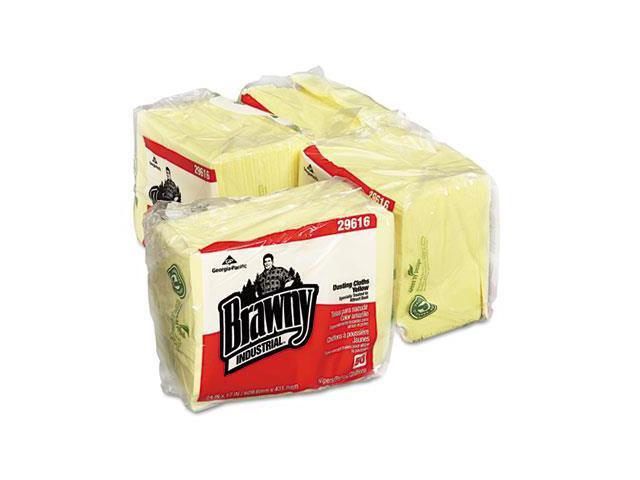 Georgia Pacific Corp. Dusting Wipes, Rayon Material, 17'X24', 50/Pack, Yellow