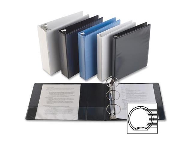 Round Ring View Binder 1/2'Capacity 11'x8-1/2' White