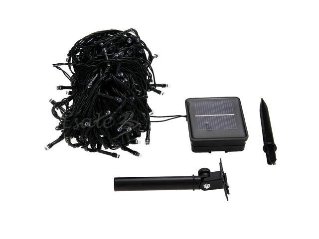 Solar Power 200 LED Light String Fairy Xmas Garden Party Green Waterproof 22M