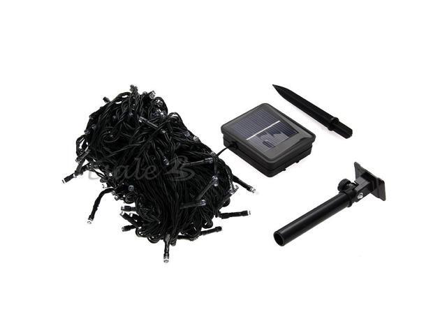 Solar Power 200 LED Light String Fairy Xmas Garden Party Green Waterproof 22M