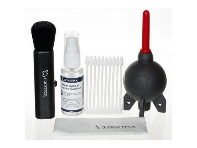 Giottos KIT-1001 Large Cleaning Kit with Small Rocket Blaster Goat Brush (Black)