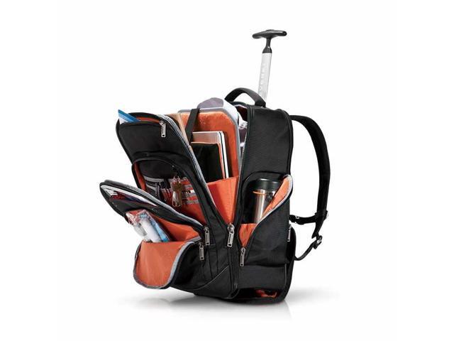 everki atlas wheeled laptop backpack, 13-inch to 17.3-inch adjustable compartment, business professional (ekp122)