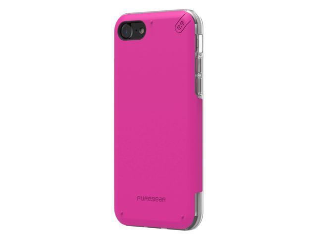 PureGear DualTek Pro Matte Magenta Pink Case Cover for Apple iPhone SE 2020