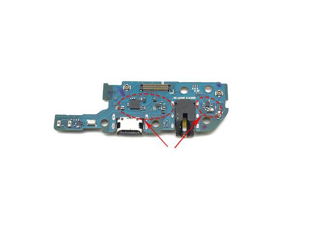 Dock Connector Micro USB Charger Charging Port Flex Cable Microphone Board For Samsung Galaxy A20 A202F