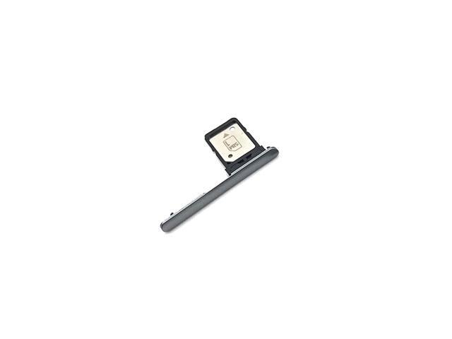 Micro Nano SIM Card Holder Tray Slot Holder Adapter Socket For Sony Xperia 10 (Grey)