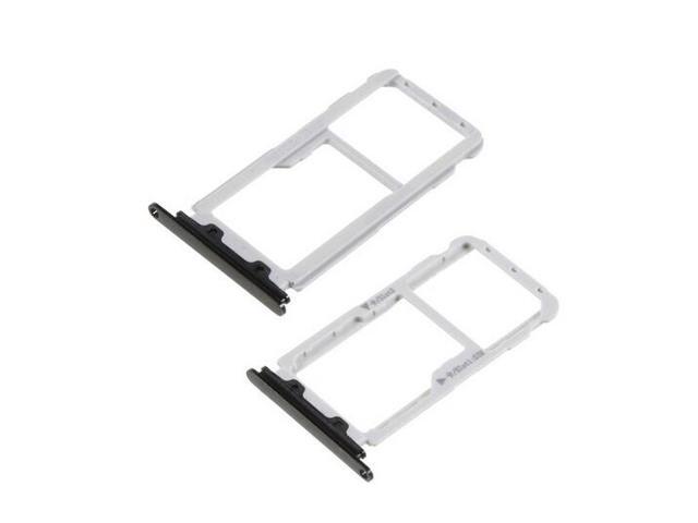 SIM Card Tray Slot Holder For huawei Nova 2 Plus Sim Card Adapter (Black)