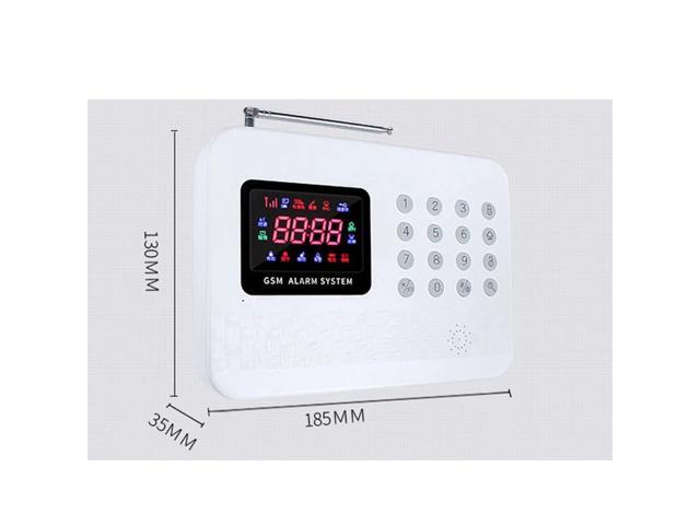 GSM Alarm System with Digital LCD Display Wire-less Home Security System with Remote Control