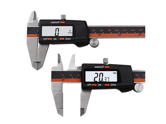 150mm LCD Digital Stainless Steel Caliper Electronic Vernier Caliper Micrometer Depth Measuring Tool Gauge