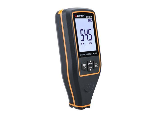 SNDWA Digital Auto Coating Thickness Gauge Refinishing Car Paint Meter Film Thickness Tester Width Measuring Instrument SW-6310A