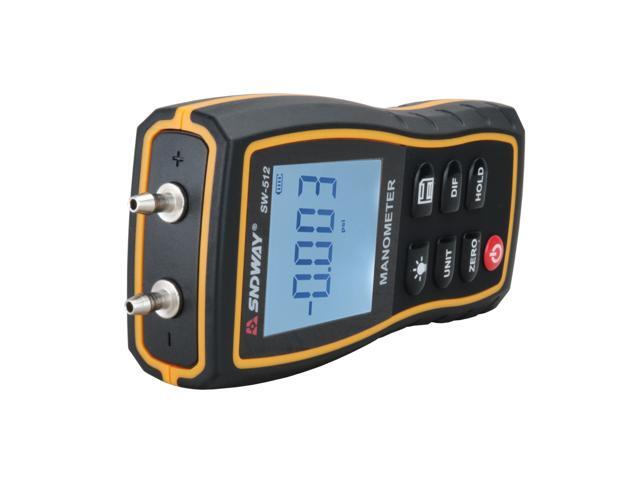 SNDWAY SW-512 Digital Manometer Air Pressure gauge Vacuum Pressure Gauges differential natural gas pressure gauge meter measurement