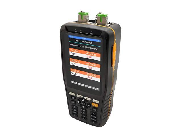 TM70B PON Power Meter Fiber Optical Cable Tester Universal interface Connector Detector