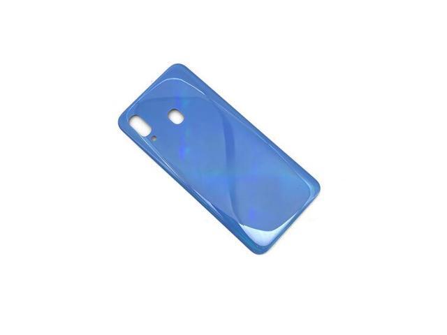 Battery Back Cover Glass Rear Door Replacement Housing STICKER Adhesive For Samsung Galaxy A40 (Blue)