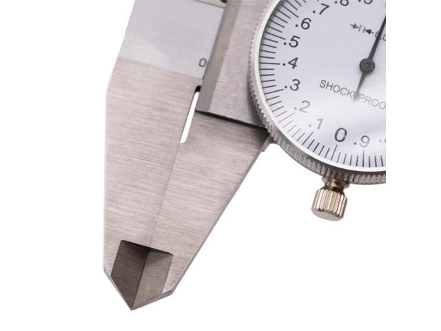 Vernier Caliper 150mm Stainless Steel Dial Caliper Analog Precision Measuring Tools Height Depth Gauge Micrometer With Box