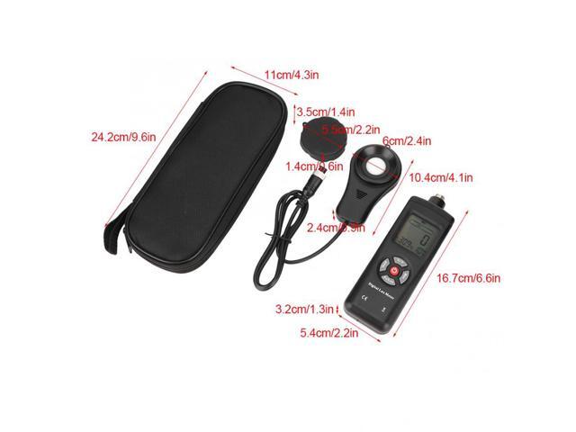TL-601 3-In-1 High Accuracy Digital Illuminometer Luxmeter With Temperature Humidity Measure