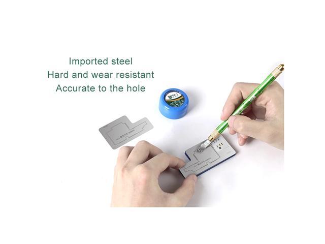 3D BGA Reballing Stencil Kit Motherboard Middle Layer Planting Tin Template Soldering Net For iPhone X/XS/XR/XS MAX