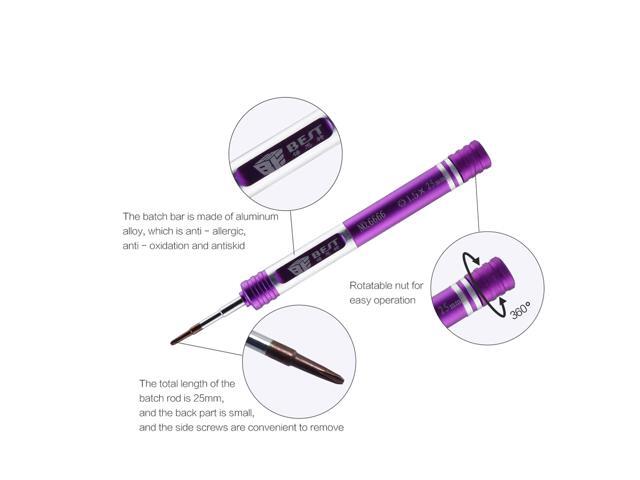 BST-6666 7 in 1 Mobile Phone Repair Tools Kit Disassemble Screwdriver Set Spudger Nylon Opener