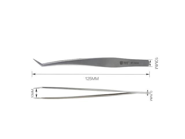 BT-152SA Stainless Steel Anti-Static Eyelash Tweezers Superhard Eyelash Extension tool Tweezer