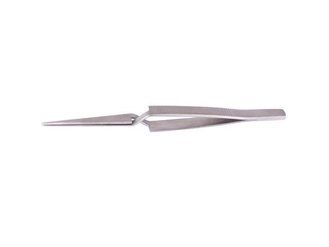 BST-F12.5 Cross Lock Stainless Steel Precision Tweezers Reverse Action Tweezers Maintenance Hand Tools 121mm