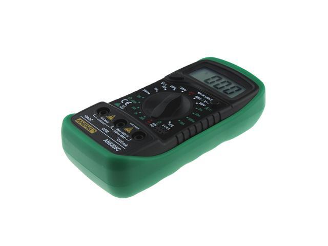 ANENG AN8205C Digital Multimeter AC/DC Ammeter Volt Ohm Tester Meter Multimetro With Thermocouple LCD Backlight Portable - Green