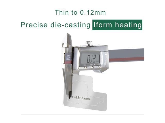 3D BGA Reballing Stencil Kit Motherboard Middle Layer Planting Tin Template Soldering Net For iPhone X/XS/XR/XS MAX