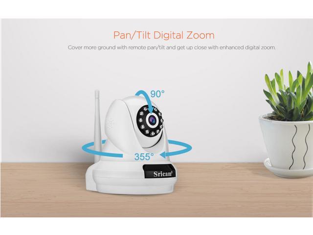 SRICAM SP018 Wireless 1080P IP Camera Wifi Security Camera Indoor Night Vision P2P 2MP CCTV Camera PTZ Dome Camera CMOS Sensor