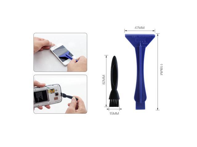 BST-606 9 in 1 Screwdriver Set Phone Disassemble Spudger Repair Opening Tool Sets Crowbar Blade For Samsung HTC IPad