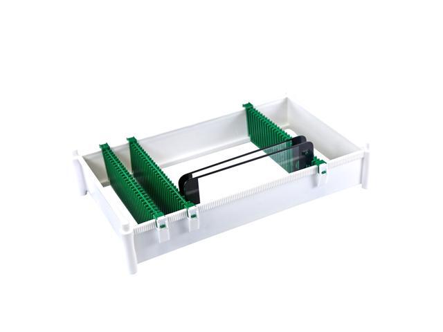 Anti Static Adjustable LCD Screen Holder Plastic Tray for iPhone Samsung Dismountable Mobile Tempered Glass Storage Box - 1 Floor