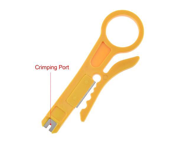 2pcs Mini Portable Wire Stripper Plier Muti-Functional Crimper Cutter for 3D Printer Cable PTFE Cable