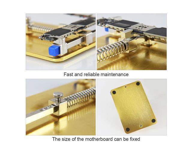 BST- 001C Stainless Steel Circuit Board Soldering Desoldering PCB Repair Holder Fixtures Cell Phone Repair Tool