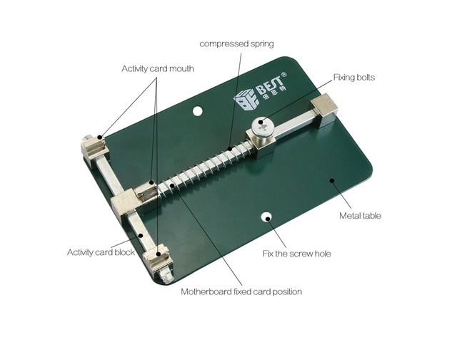 Universal PCB Holder Jig Adjustable Logic Board Clamp Fixture SMD Soldering Platform for Mobile Phone Circuit Board Repair Tools