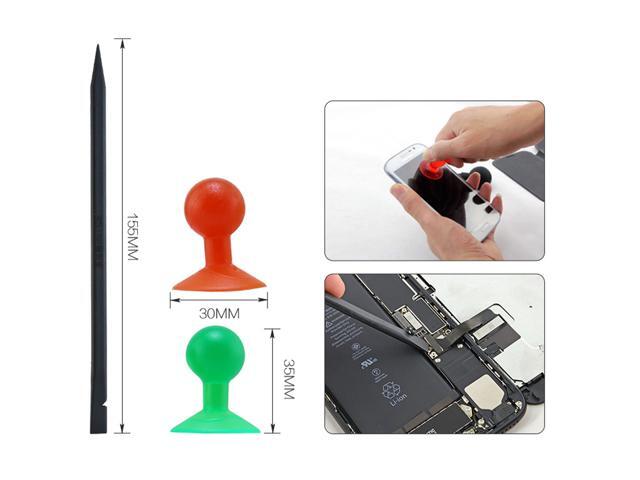 BST-598 6 in 1 Hand Tools Set Precision 1.5mm Phiilips T4 Trox Screwdriver Suction Cup for iPad Mini 1 2 3 Repair Tools Kit
